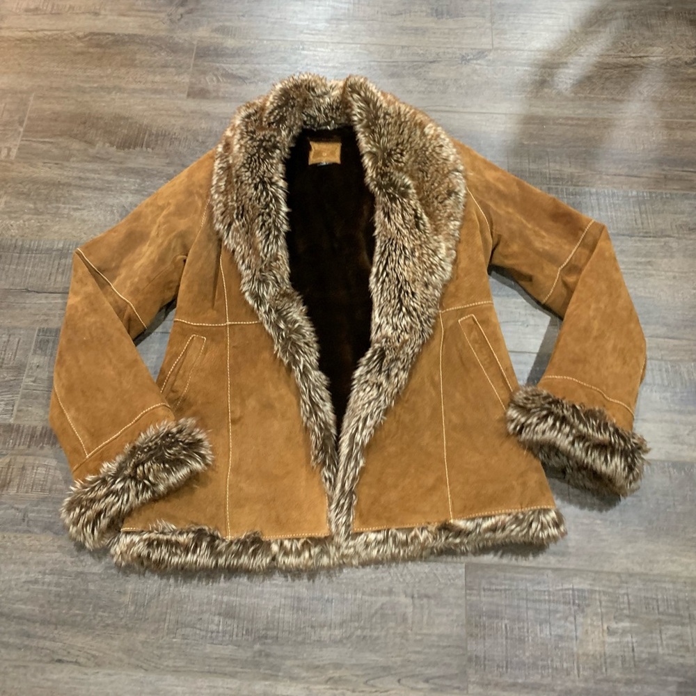 BKE Buckle Vintage Leather Jacket-SOLD